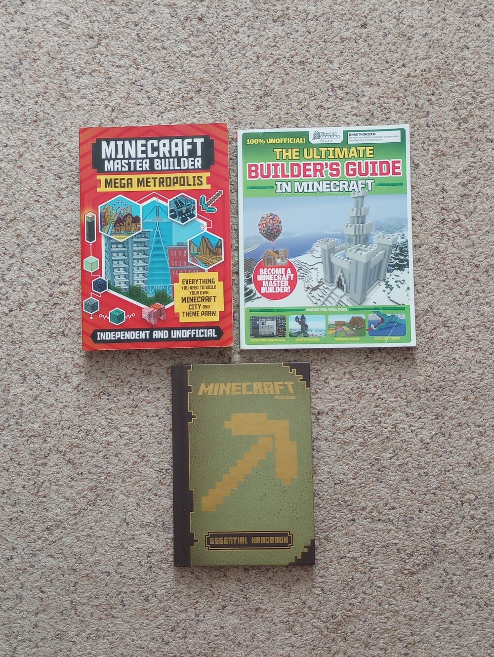 Minecraft Master Builder Buliders Guide Essential Handbook Books